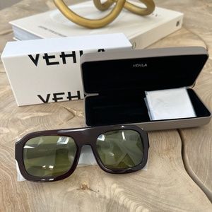 VEHLA Kaia VS 483 sunglasses Brand New.  55-20 140 Malbec/Khaki
